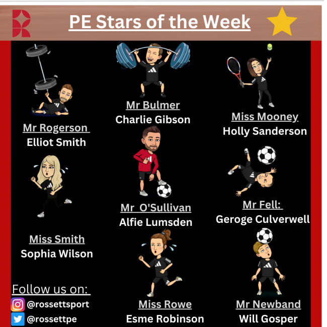 PE Stars of the Week 2302