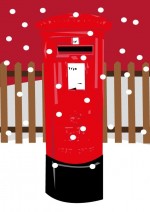 Christmas postbox