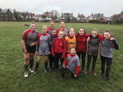 Girls rugby team