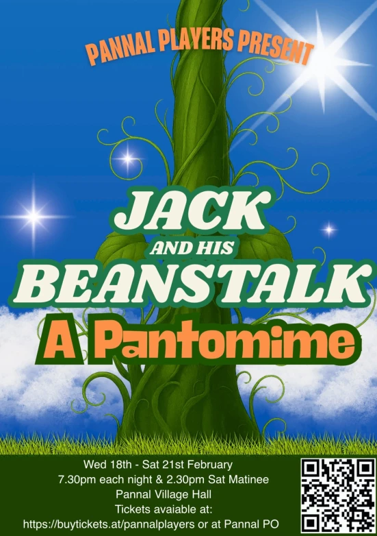 Feb Half Term - Pannal Players - Jack & His Beanstalk