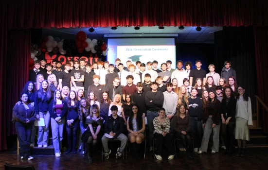 Y13 Group Graduation Photo