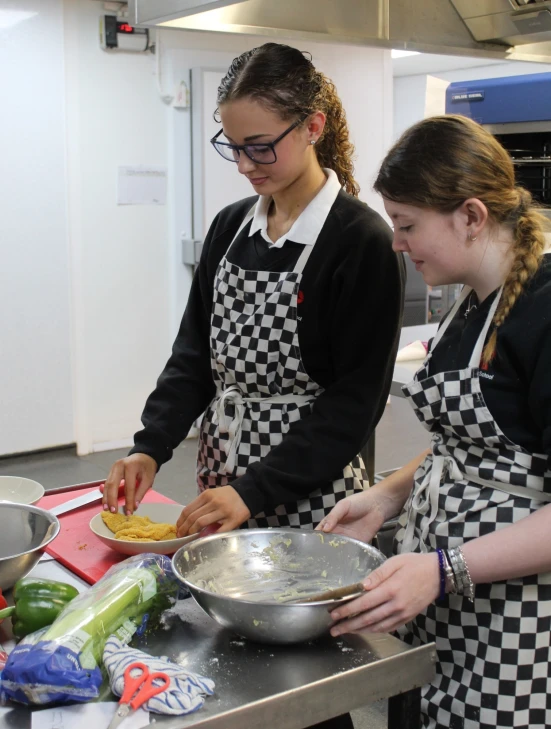 Emily & Harriet Rotary Young Chef Practice