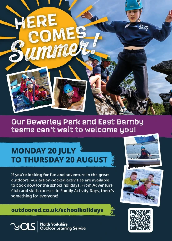 North Yorkshire Outdoor Learning Service summer advert (1) (1)
