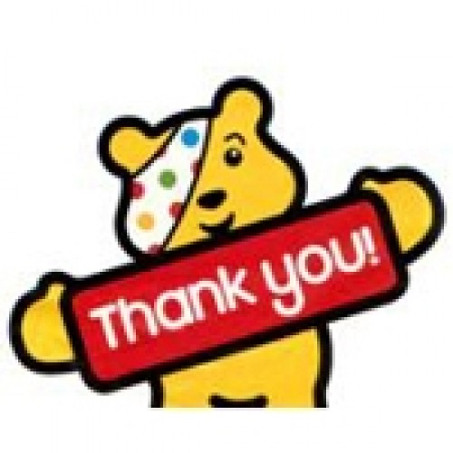 Pudsey thank you