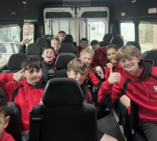 Minibus Year 7 Boys Football