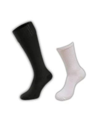 Black socks white socks