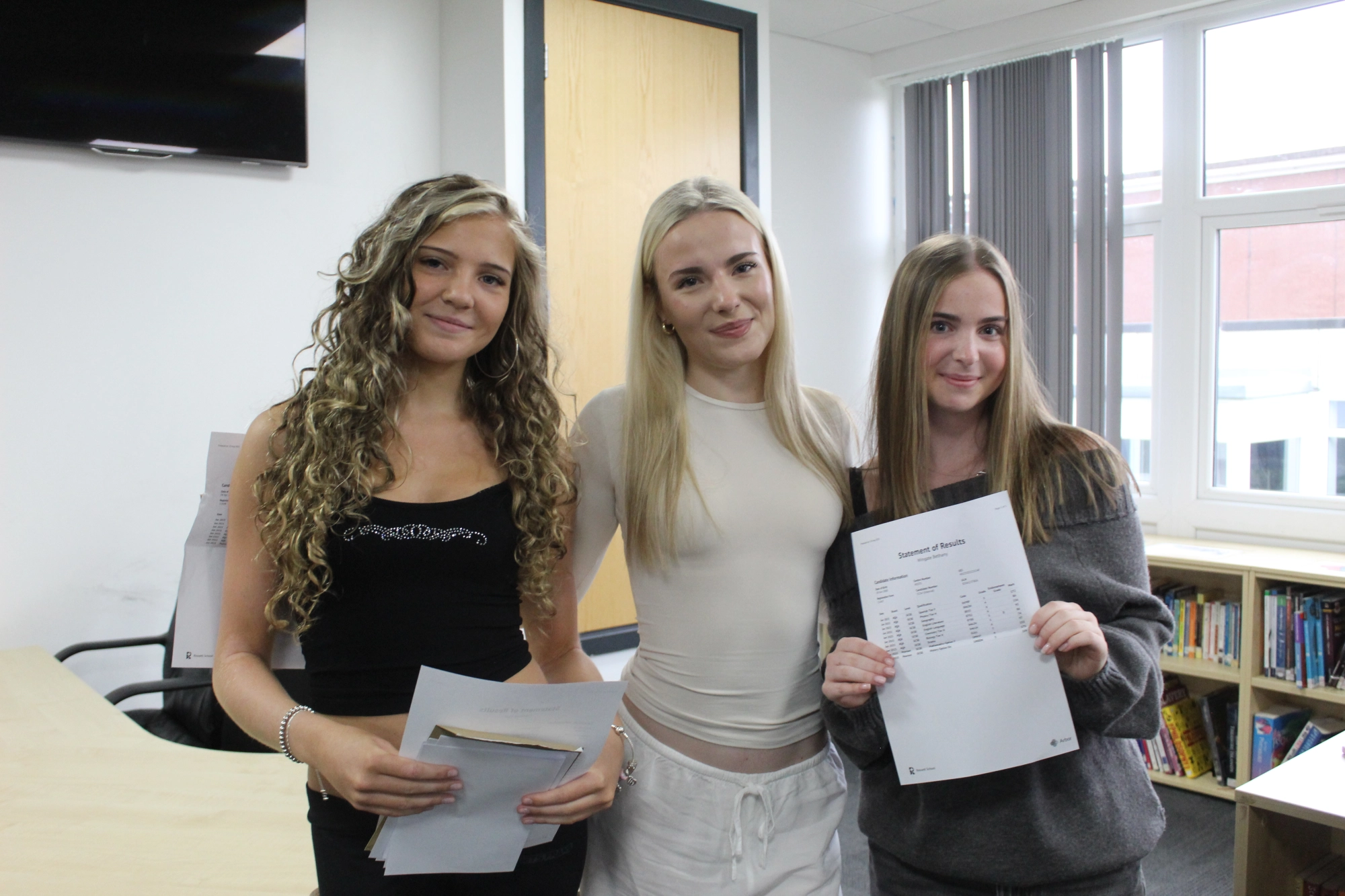 Evie Crabtree,  Millie Smith, Beth Wingate