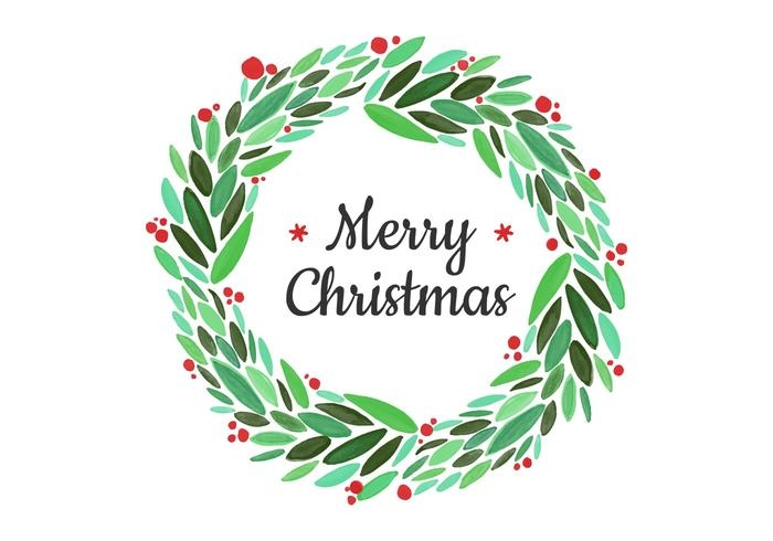 vector-free-christmas-wreath